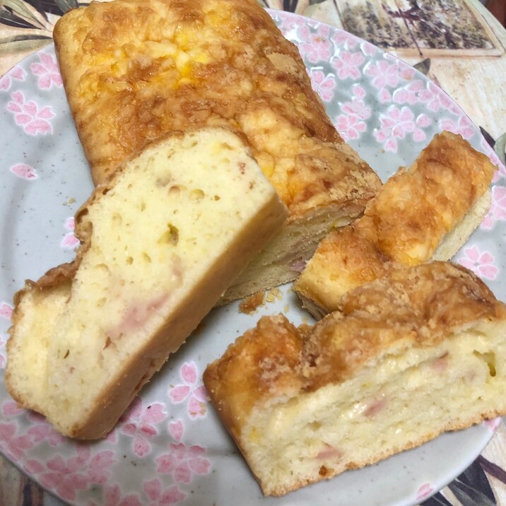 ホットケーキミックスで ハムチーズブレッド レシピ 作り方 By りんりんりん 楽天レシピ